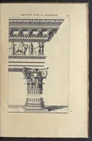Picture 41 of 44 from Parallèle de l'architectvre antiqve et de la moderne : avec vn recveil des dix principavx avtevrs qui ont écrit des cinq ordres : sçavoir Palladio et Scamozzi, Serlio et Vignola, D. Barbaro et Cataneo, L.B. Alberti et Viola, Bvllant et De Lorme .. (1650), leaf 118