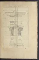 Picture 42 of 44 from Parallèle de l'architectvre antiqve et de la moderne : avec vn recveil des dix principavx avtevrs qui ont écrit des cinq ordres : sçavoir Palladio et Scamozzi, Serlio et Vignola, D. Barbaro et Cataneo, L.B. Alberti et Viola, Bvllant et De Lorme .. (1650), leaf 120