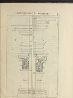 Picture 31 of 44 from Parallèle de l'architectvre antiqve et de la moderne : avec vn recveil des dix principavx avtevrs qui ont écrit des cinq ordres : sçavoir Palladio et Scamozzi, Serlio et Vignola, D. Barbaro et Cataneo, L.B. Alberti et Viola, Bvllant et De Lorme .. (1650), leaf 96
