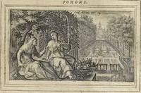 Picture 24 of 28 from Les Metamorphoses d'Ouide : de nouueau traduites en françois, et enrichies de figures chacune selon son subiet : avec XV discours, contenans l'explication morale des fables (1621), leaf 408