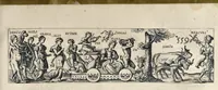 An illustration from Les Metamorphoses d'Ouide : de nouueau traduites en françois, et enrichies de figures chacune selon son subiet : avec XV discours, contenans l'explication morale des fables (1621)