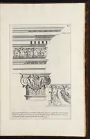 An illustration from Li cinque libri di architettura di Gio. Battista Montani Milanese (1691)