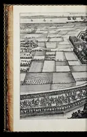 An illustration from Historica narratio profectionis et inavgvrationis serenissimorvm Belgii principvm Alberti et Isabellæ, Avstriæ archidvcvm : et eorum optatissimi in Belgium aduentus, rerumque gestarum et memorabilium, gratulationum, apparatuum, et spectaculorum in ipsorum susceptione et inavgvratione hactenus editorum accurata descriptio (1602)