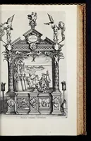 An illustration from Historica narratio profectionis et inavgvrationis serenissimorvm Belgii principvm Alberti et Isabellæ, Avstriæ archidvcvm : et eorum optatissimi in Belgium aduentus, rerumque gestarum et memorabilium, gratulationum, apparatuum, et spectaculorum in ipsorum susceptione et inavgvratione hactenus editorum accurata descriptio (1602)