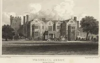An illustration from Views of the seats of noblemen and gentlemen, in England, Wales, Scotland, and Ireland (1820)