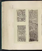 An illustration from Tree and serpent worship, or, Illustrations of mythology and art in India in the first and fourth centuries after Christ : from the sculptures of the Buddhist topes at Sanchi and Amravati (1868)