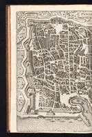 An illustration from Topographia Italiæ : das ist, warhaffte und curiöse Beschreibung von gantz Italien, ... deme beygefügt eine kurtze und aussführliche Beschreibung derer im Königreich Morea befinden vornehmsten Städte und Plätze ... alles auss denem bewährtesten, alten und neuen Scribenten, mit netten Kupffer-Abbildungen aller hauptsächlichsten Städte, Fürstl. und anderer Palläste wie auch accuraten und künstlichen Land-Karten aussgefertiget und zumersten mal heraus gegeben : nebst einem vollständigen Register (1688)