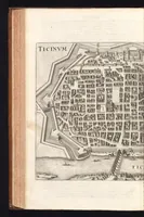 An illustration from Topographia Italiæ : das ist, warhaffte und curiöse Beschreibung von gantz Italien, ... deme beygefügt eine kurtze und aussführliche Beschreibung derer im Königreich Morea befinden vornehmsten Städte und Plätze ... alles auss denem bewährtesten, alten und neuen Scribenten, mit netten Kupffer-Abbildungen aller hauptsächlichsten Städte, Fürstl. und anderer Palläste wie auch accuraten und künstlichen Land-Karten aussgefertiget und zumersten mal heraus gegeben : nebst einem vollständigen Register (1688)