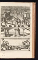 An illustration from Topographia Italiæ : das ist, warhaffte und curiöse Beschreibung von gantz Italien, ... deme beygefügt eine kurtze und aussführliche Beschreibung derer im Königreich Morea befinden vornehmsten Städte und Plätze ... alles auss denem bewährtesten, alten und neuen Scribenten, mit netten Kupffer-Abbildungen aller hauptsächlichsten Städte, Fürstl. und anderer Palläste wie auch accuraten und künstlichen Land-Karten aussgefertiget und zumersten mal heraus gegeben : nebst einem vollständigen Register (1688)