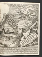 An illustration from Topographia Italiæ : das ist, warhaffte und curiöse Beschreibung von gantz Italien, ... deme beygefügt eine kurtze und aussführliche Beschreibung derer im Königreich Morea befinden vornehmsten Städte und Plätze ... alles auss denem bewährtesten, alten und neuen Scribenten, mit netten Kupffer-Abbildungen aller hauptsächlichsten Städte, Fürstl. und anderer Palläste wie auch accuraten und künstlichen Land-Karten aussgefertiget und zumersten mal heraus gegeben : nebst einem vollständigen Register (1688)