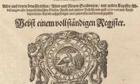 An illustration from Topographia Italiæ : das ist, warhaffte und curiöse Beschreibung von gantz Italien, ... deme beygefügt eine kurtze und aussführliche Beschreibung derer im Königreich Morea befinden vornehmsten Städte und Plätze ... alles auss denem bewährtesten, alten und neuen Scribenten, mit netten Kupffer-Abbildungen aller hauptsächlichsten Städte, Fürstl. und anderer Palläste wie auch accuraten und künstlichen Land-Karten aussgefertiget und zumersten mal heraus gegeben : nebst einem vollständigen Register (1688)