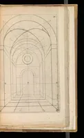 Picture 17 of 19 from Algemeen middel tot de practijck der doorzight-kunde op tafereelen : of regel-lose buytengedaenten : mitsgaders eenige bezonderheden, nopende dees kunst, en die der plaet-snijdingh (1664), leaf 122