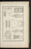 An illustration from Fragmens d'architecture, sculpture et peinture, dans le style antique : ouvrage dans lequel on trouvera toutes sortes de détails relatifs à la décoration intérieure et extérieure des édifices : composés ou recueillis, et gravés au trait (1804)