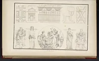 An illustration from Fragmens d'architecture, sculpture et peinture, dans le style antique : ouvrage dans lequel on trouvera toutes sortes de détails relatifs à la décoration intérieure et extérieure des édifices : composés ou recueillis, et gravés au trait (1804)