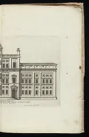 Picture 31 of 33 from Palatiorum Romanorum à celeberrimis sui aevi architectis erectorum pars prima[-tertia] (1694), leaf 120
