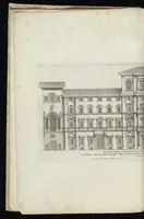 Picture 7 of 33 from Palatiorum Romanorum à celeberrimis sui aevi architectis erectorum pars prima[-tertia] (1694), leaf 25