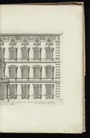 Picture 10 of 33 from Palatiorum Romanorum à celeberrimis sui aevi architectis erectorum pars prima[-tertia] (1694), leaf 34