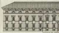 Picture 12 of 33 from Palatiorum Romanorum à celeberrimis sui aevi architectis erectorum pars prima[-tertia] (1694), leaf 45