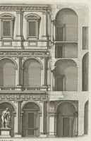 Picture 16 of 33 from Palatiorum Romanorum à celeberrimis sui aevi architectis erectorum pars prima[-tertia] (1694), leaf 62