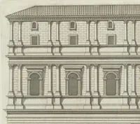 Picture 3 of 33 from Palatiorum Romanorum à celeberrimis sui aevi architectis erectorum pars prima[-tertia] (1694), leaf 9