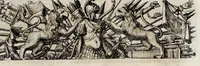 An illustration from Samuelis liberi baronis de Pufendorf De rebus a Carolo Gustavo Sveciae rege gestis commentariorum libri septem : elegantissimis tabulis aeneis exornati, cum triplici indice (1696)