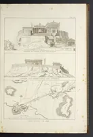 An illustration from L'architettura antica descritta e dimostrata coi monumenti ... : opera divisa in tre sezioni risguardanti la storia, la teorica, e le pratiche dell' architettura egiziana, greca e romana (1830)