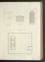 Picture 83 of 155 from L'architettura antica descritta e dimostrata coi monumenti ... : opera divisa in tre sezioni risguardanti la storia, la teorica, e le pratiche dell' architettura egiziana, greca e romana (1830), leaf 182