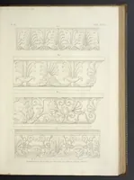 An illustration from L'architettura antica descritta e dimostrata coi monumenti ... : opera divisa in tre sezioni risguardanti la storia, la teorica, e le pratiche dell' architettura egiziana, greca e romana (1830)