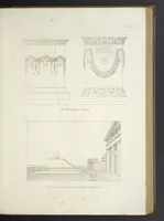 An illustration from L'architettura antica descritta e dimostrata coi monumenti ... : opera divisa in tre sezioni risguardanti la storia, la teorica, e le pratiche dell' architettura egiziana, greca e romana (1830)