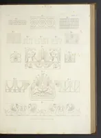 An illustration from L'architettura antica descritta e dimostrata coi monumenti ... : opera divisa in tre sezioni risguardanti la storia, la teorica, e le pratiche dell' architettura egiziana, greca e romana (1830)