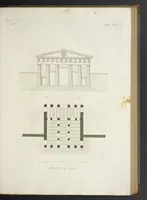 Picture 103 of 155 from L'architettura antica descritta e dimostrata coi monumenti ... : opera divisa in tre sezioni risguardanti la storia, la teorica, e le pratiche dell' architettura egiziana, greca e romana (1830), leaf 254