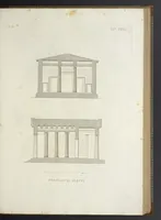 Picture 104 of 155 from L'architettura antica descritta e dimostrata coi monumenti ... : opera divisa in tre sezioni risguardanti la storia, la teorica, e le pratiche dell' architettura egiziana, greca e romana (1830), leaf 256