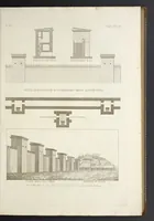 Picture 10 of 155 from L'architettura antica descritta e dimostrata coi monumenti ... : opera divisa in tre sezioni risguardanti la storia, la teorica, e le pratiche dell' architettura egiziana, greca e romana (1830), leaf 26