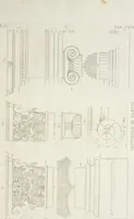 An illustration from L'architettura antica descritta e dimostrata coi monumenti ... : opera divisa in tre sezioni risguardanti la storia, la teorica, e le pratiche dell' architettura egiziana, greca e romana (1830)