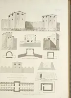 An illustration from L'architettura antica descritta e dimostrata coi monumenti ... : opera divisa in tre sezioni risguardanti la storia, la teorica, e le pratiche dell' architettura egiziana, greca e romana (1830)