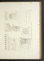 An illustration from L'architettura antica descritta e dimostrata coi monumenti ... : opera divisa in tre sezioni risguardanti la storia, la teorica, e le pratiche dell' architettura egiziana, greca e romana (1830)