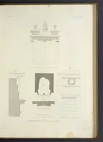 An illustration from L'architettura antica descritta e dimostrata coi monumenti ... : opera divisa in tre sezioni risguardanti la storia, la teorica, e le pratiche dell' architettura egiziana, greca e romana (1830)