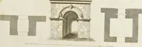 An illustration from L'architettura antica descritta e dimostrata coi monumenti ... : opera divisa in tre sezioni risguardanti la storia, la teorica, e le pratiche dell' architettura egiziana, greca e romana (1830)