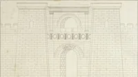An illustration from L'architettura antica descritta e dimostrata coi monumenti ... : opera divisa in tre sezioni risguardanti la storia, la teorica, e le pratiche dell' architettura egiziana, greca e romana (1830)