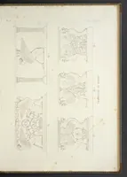 An illustration from L'architettura antica descritta e dimostrata coi monumenti ... : opera divisa in tre sezioni risguardanti la storia, la teorica, e le pratiche dell' architettura egiziana, greca e romana (1830)