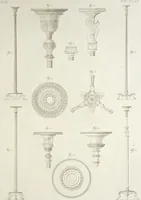 An illustration from L'architettura antica descritta e dimostrata coi monumenti ... : opera divisa in tre sezioni risguardanti la storia, la teorica, e le pratiche dell' architettura egiziana, greca e romana (1830)