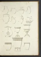 An illustration from L'architettura antica descritta e dimostrata coi monumenti ... : opera divisa in tre sezioni risguardanti la storia, la teorica, e le pratiche dell' architettura egiziana, greca e romana (1830)
