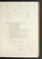 Picture 23 of 155 from L'architettura antica descritta e dimostrata coi monumenti ... : opera divisa in tre sezioni risguardanti la storia, la teorica, e le pratiche dell' architettura egiziana, greca e romana (1830), leaf 42