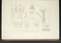 An illustration from L'architettura antica descritta e dimostrata coi monumenti ... : opera divisa in tre sezioni risguardanti la storia, la teorica, e le pratiche dell' architettura egiziana, greca e romana (1830)