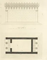 Picture 28 of 155 from L'architettura antica descritta e dimostrata coi monumenti ... : opera divisa in tre sezioni risguardanti la storia, la teorica, e le pratiche dell' architettura egiziana, greca e romana (1830), leaf 52