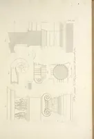 An illustration from L'architettura antica descritta e dimostrata coi monumenti ... : opera divisa in tre sezioni risguardanti la storia, la teorica, e le pratiche dell' architettura egiziana, greca e romana (1830)