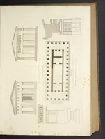 An illustration from L'architettura antica descritta e dimostrata coi monumenti ... : opera divisa in tre sezioni risguardanti la storia, la teorica, e le pratiche dell' architettura egiziana, greca e romana (1830)