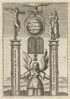 Picture 42 of 67 from Viridarium hieroglyphico-morale : in quo virtutes et vitia atqve mores huius aevi secundum tres ordines hierarchicos -- ecclesiasticum, politicum, oeconomicum ... explicantur : & non tantum dictis & exemplis historiarum veterum ac recentium, ex sacris scripturis, sanctis patribus, seu dd. Ecclesiae, poetis, philosophis, historicis cum christianorum tum gentilium, sed etiam artificiosissimis eiconibus hieroglyphicis illustrantur ... (1619), leaf 121