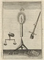 Picture 23 of 67 from Viridarium hieroglyphico-morale : in quo virtutes et vitia atqve mores huius aevi secundum tres ordines hierarchicos -- ecclesiasticum, politicum, oeconomicum ... explicantur : & non tantum dictis & exemplis historiarum veterum ac recentium, ex sacris scripturis, sanctis patribus, seu dd. Ecclesiae, poetis, philosophis, historicis cum christianorum tum gentilium, sed etiam artificiosissimis eiconibus hieroglyphicis illustrantur ... (1619), leaf 73