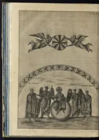 An illustration from Vetera monimenta : in quibus praecipuè musiva opera sacarum profanarumque aedium structura, ac nonnulli antiqui ritus, dissertatiobus, iconibusque illustrantur (1690)